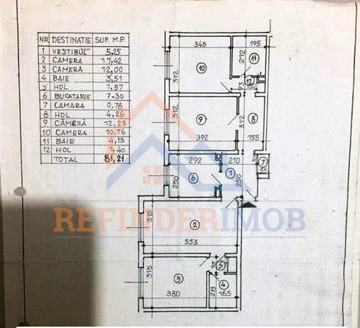 Sebastian, Liberty Mall, Nasaud, vanzare apartament 4 camere.